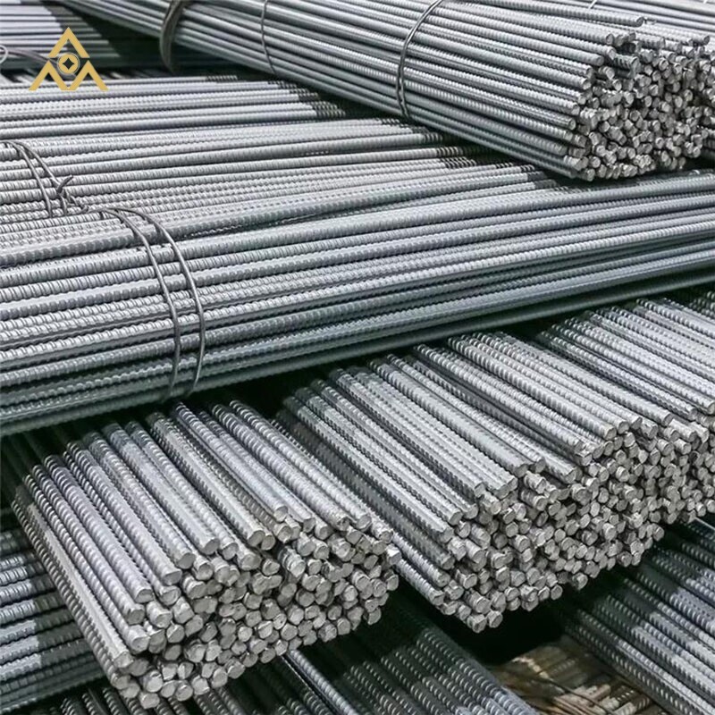 Steel Rebars 6Mm 8Mm 10Mm 12Mm 16Mm 20Mm Hot Rolled Deformed Steel Bar Hrb400 Rebar Iron Rod For Construction Rebar Steel