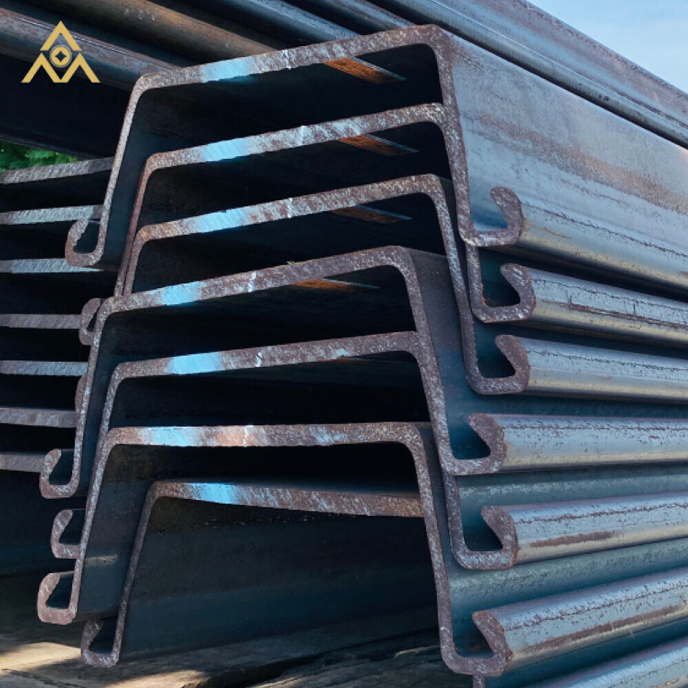 Hot Sale High Quality Steel Sheet Pile Type 3 S295 S355 Carbon Steel Z U Steel Sheet Piles