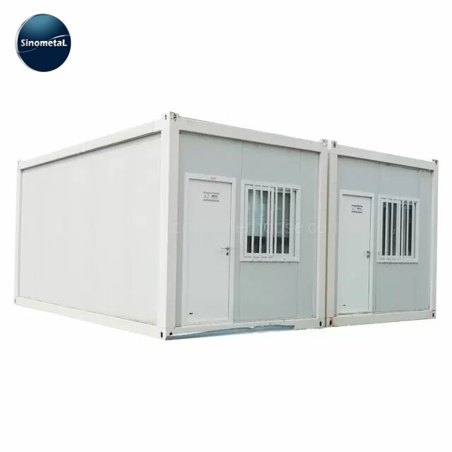 Cabin Prefab Detachable 20ft Simple Foundation Capsule House Foldable Container HouseOfficeCoffee BarShops