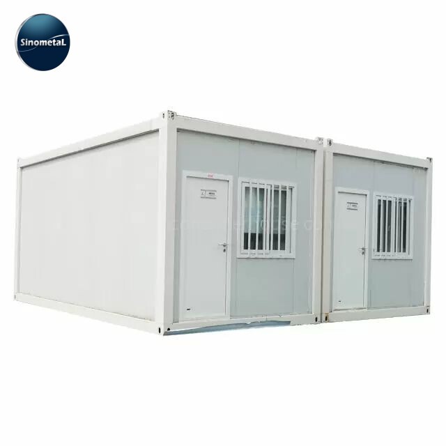 Cabin Prefab Detachable 20ft Simple Foundation Capsule House Foldable Container HouseOfficeCoffee BarShops