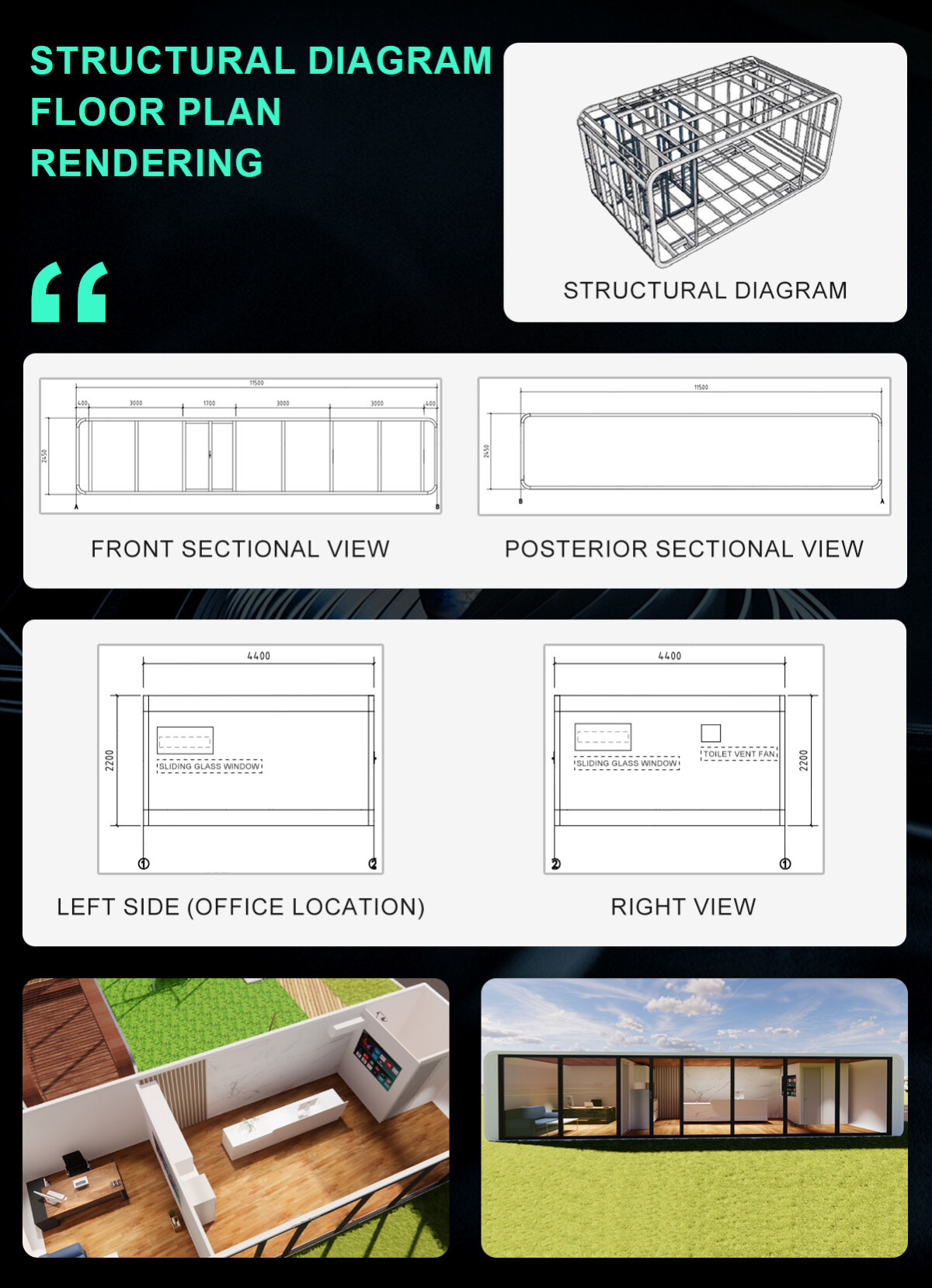 apple cabin11.5m apple cabin11.5m