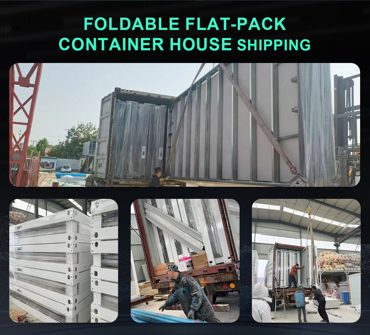 Foldable Flat-Pack Container House (4) Foldable Flat-Pack Container House (4)