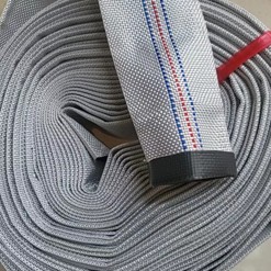 black lining canvas hose