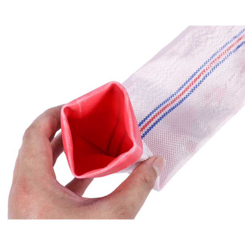 red lining canvas hose