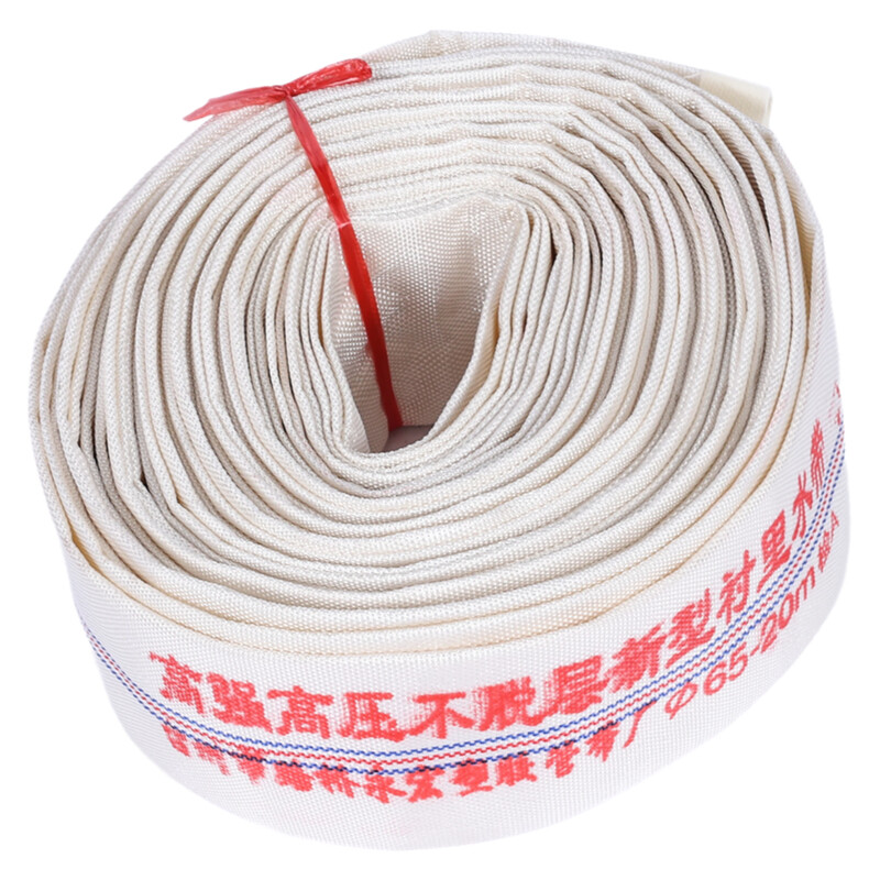 white lining canvas hose