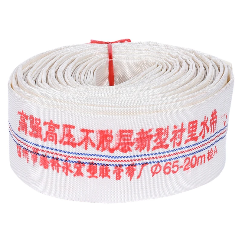 white lining canvas hose