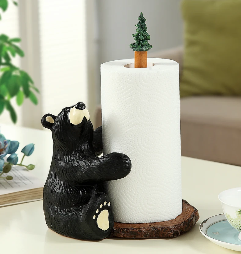 CYR25003 Bear Towel Paper Holder