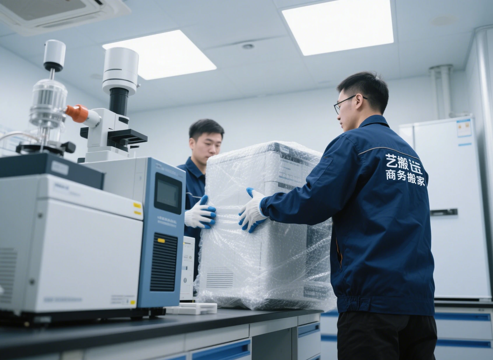 生物实验室精密搬迁难题？南京艺搬定制解决方案，守护科研价值