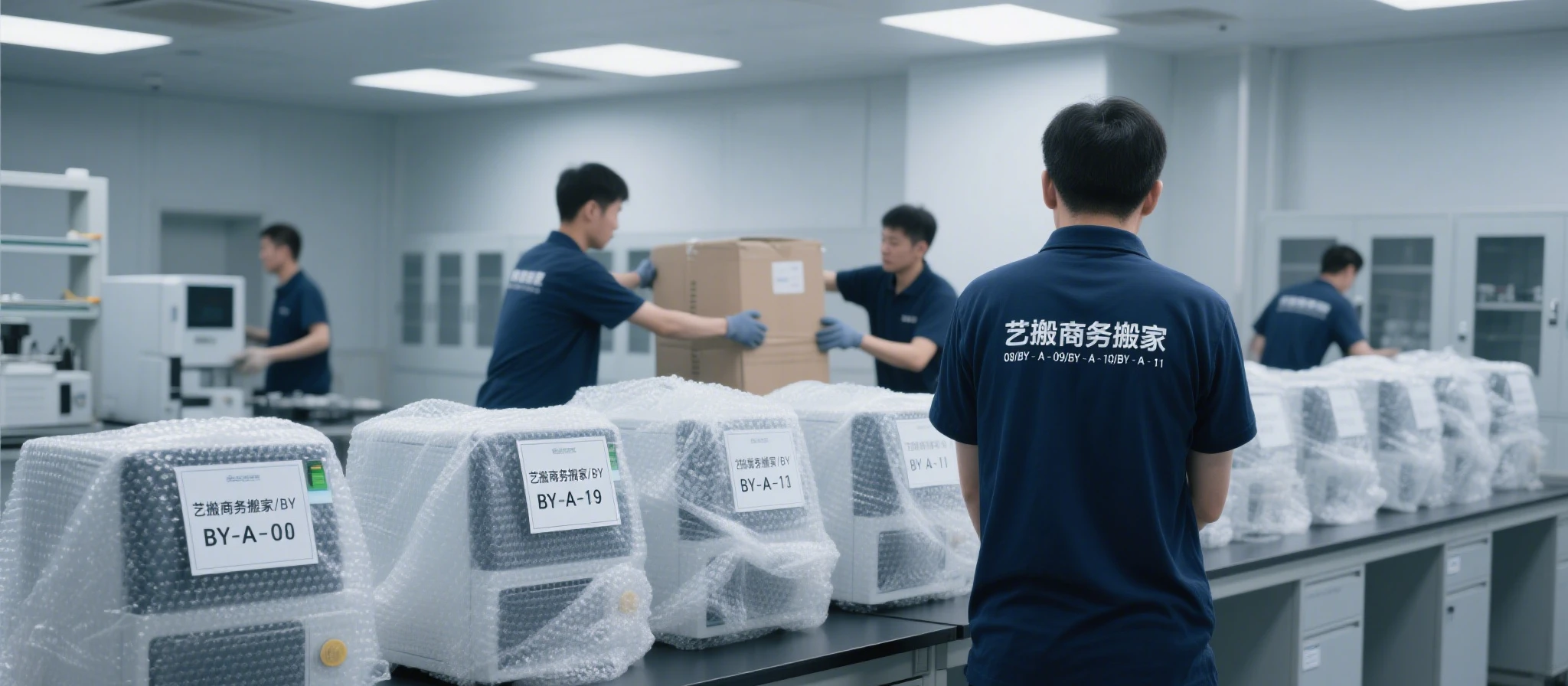实验室设备包装与搬运