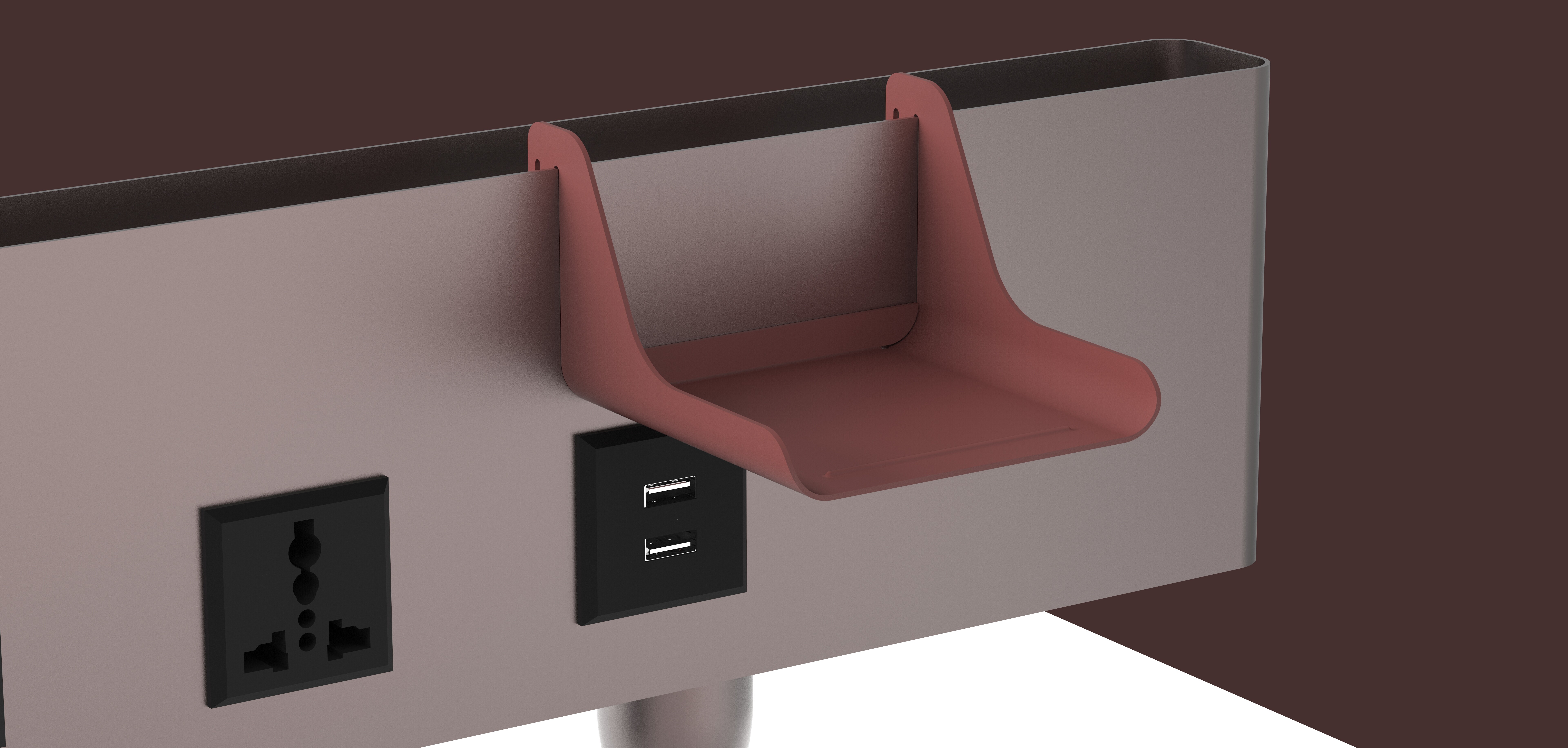 19-BT-01 Sheet Metal Cup Holder
