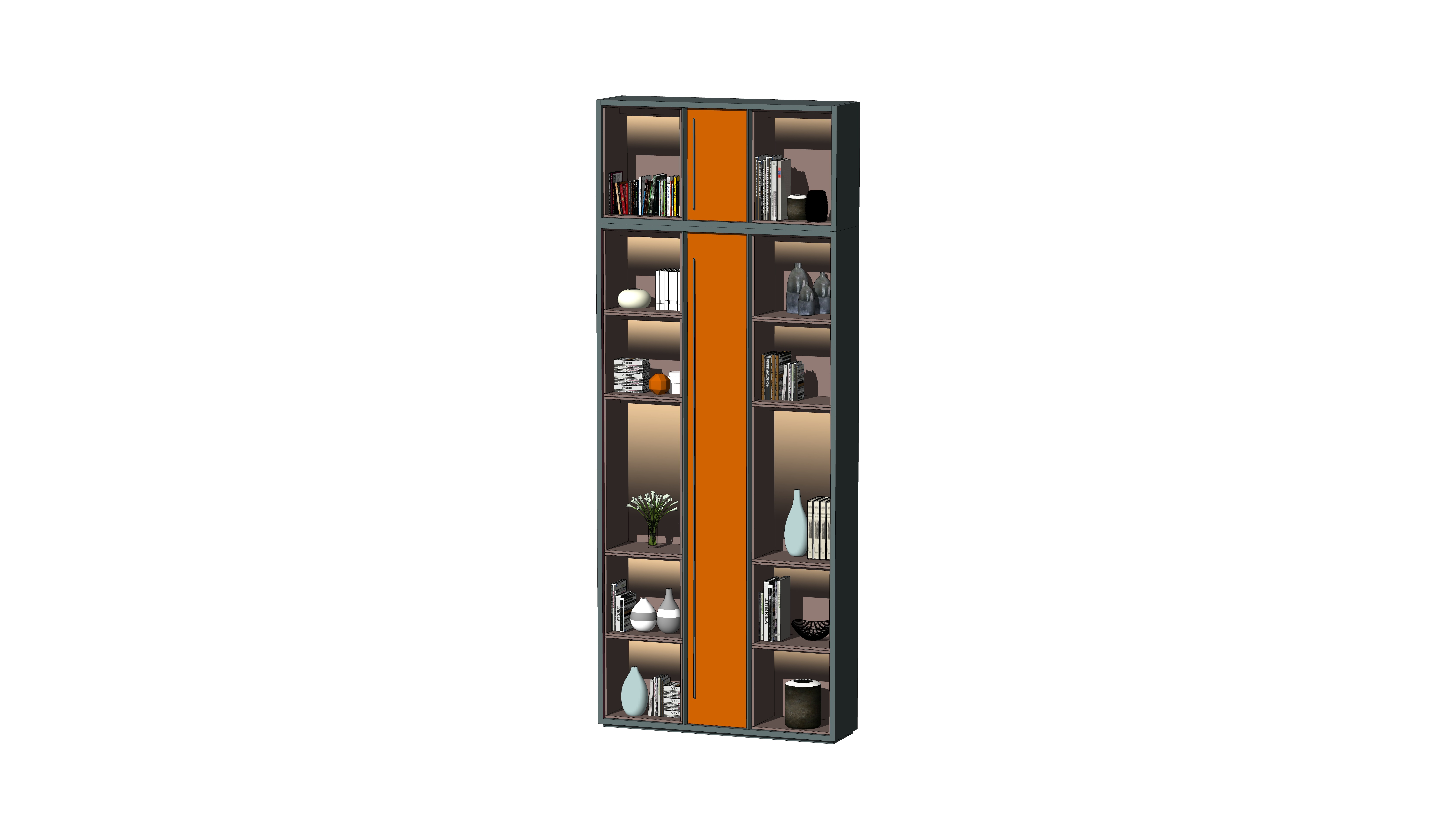 02-ZS01-B02 Partition Cabinet (Exhibition Hall)
