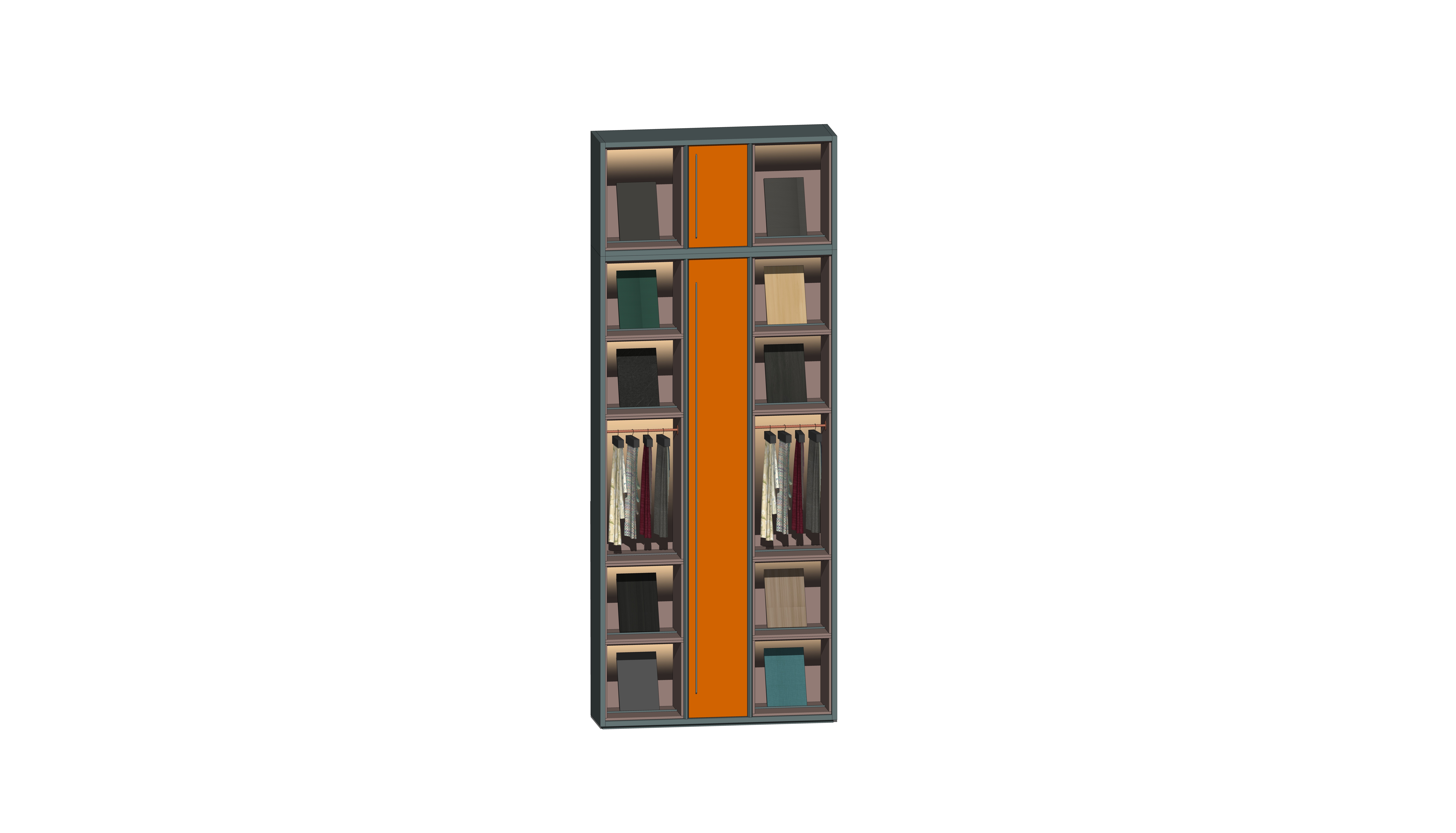 03-ZS01-B03 Material Display Cabinet (Showroom)