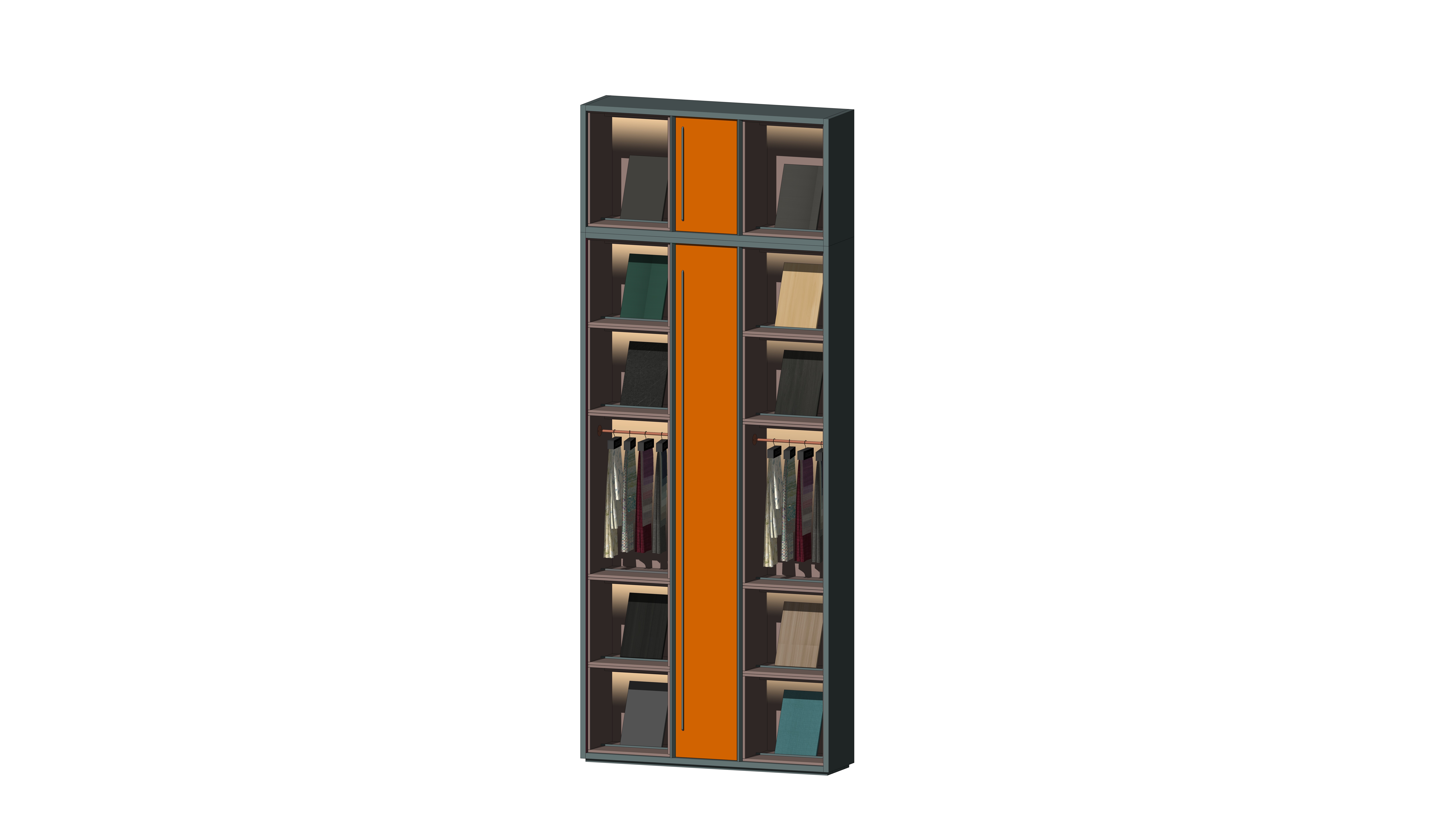 03-ZS01-B03 Material Display Cabinet (Showroom)