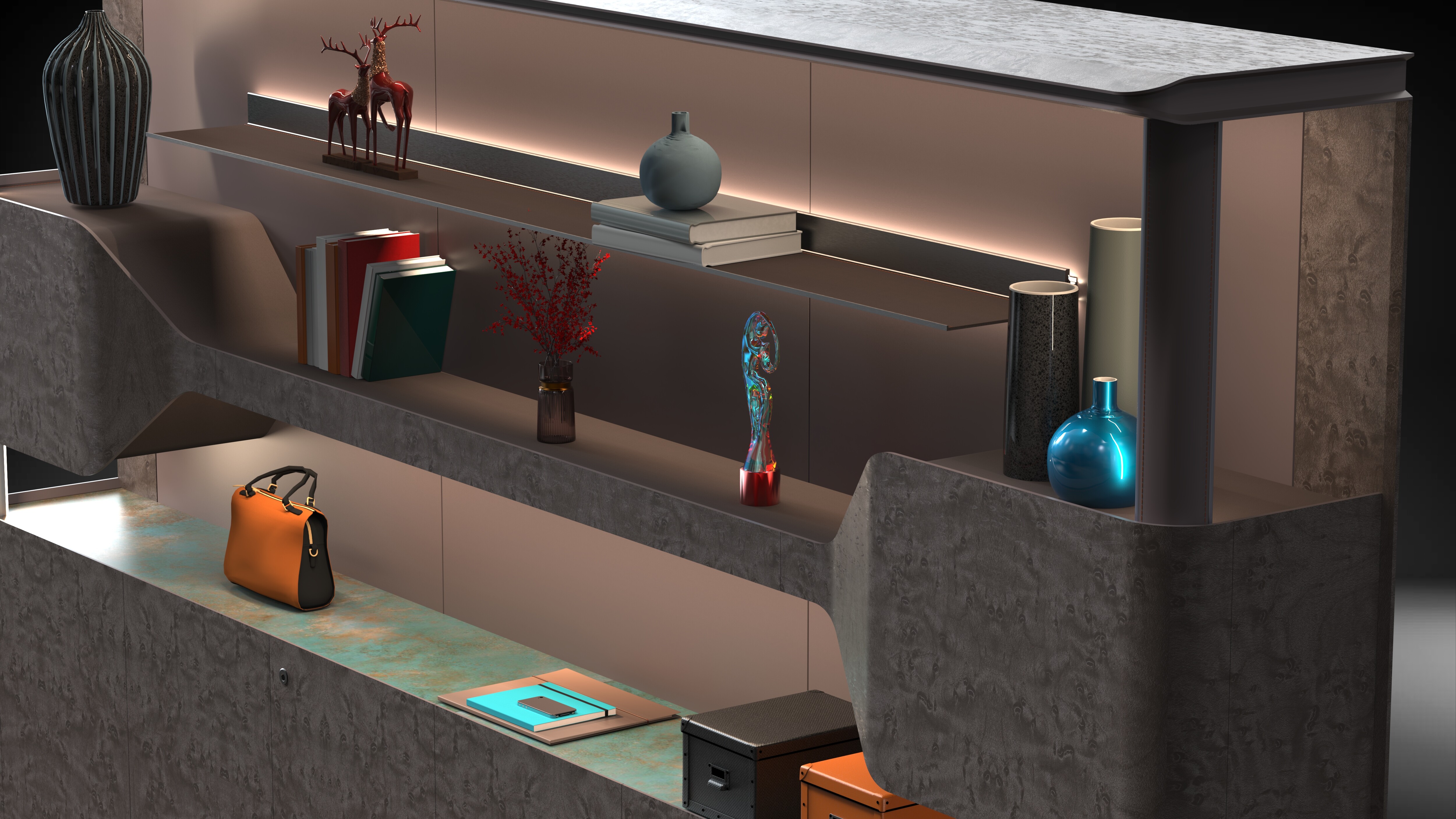 03-JA01-B01 File Cabinet