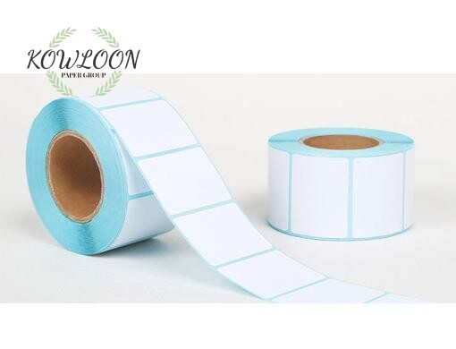 Wholesale 60 GSM Price Label Top Coated Thermal Roll Sticker Paper for Supermarket