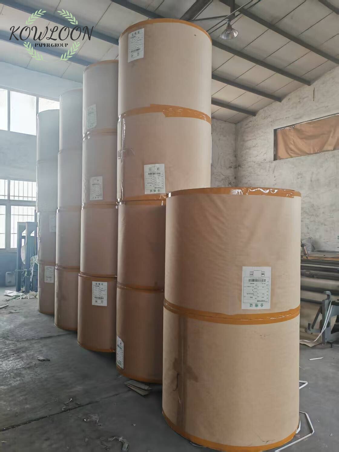 Custom Kraft Paper Tape Jumbo Roll