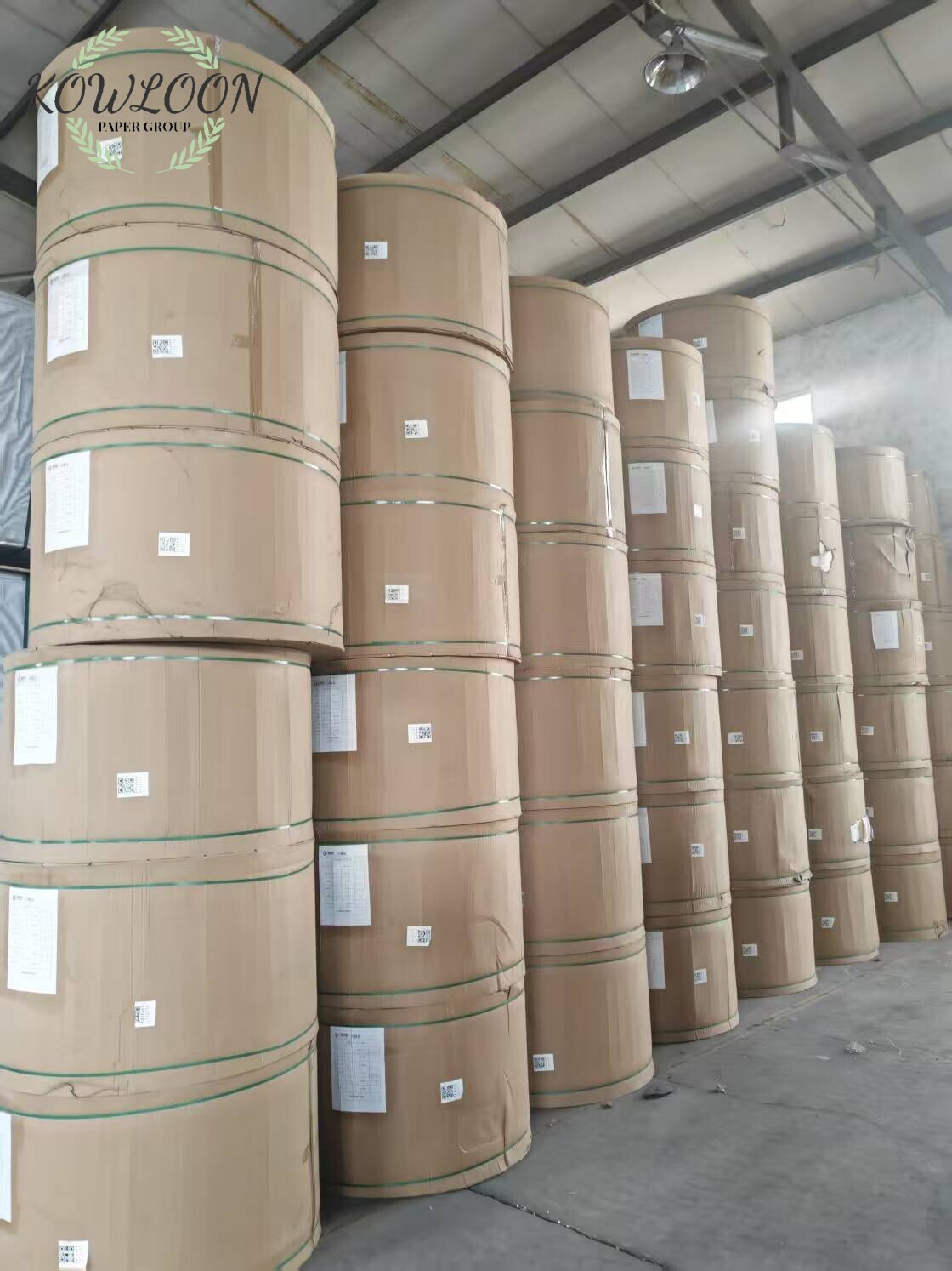 Custom Kraft Paper Tape Jumbo Roll