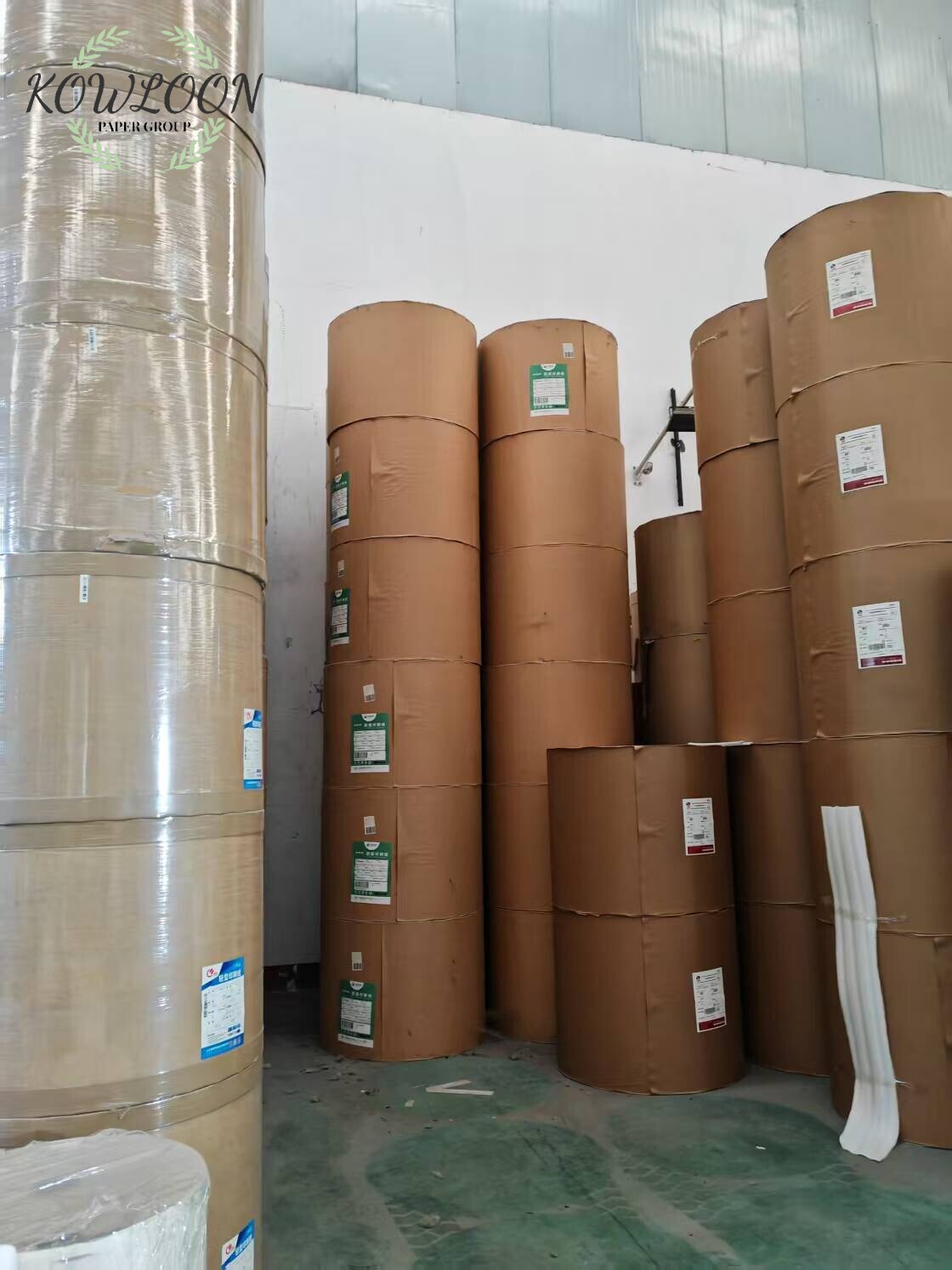PE/PLA Coated 190-320GSM Kraft Brown Paper Roll	