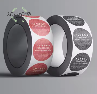 Factory High Quality Round Waterproof Label Vinyl Sticker Custom Printing Logo Custom Sticker