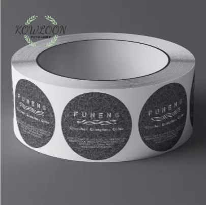 Factory High Quality Round Waterproof Label Vinyl Sticker Custom Printing Logo Custom Sticker