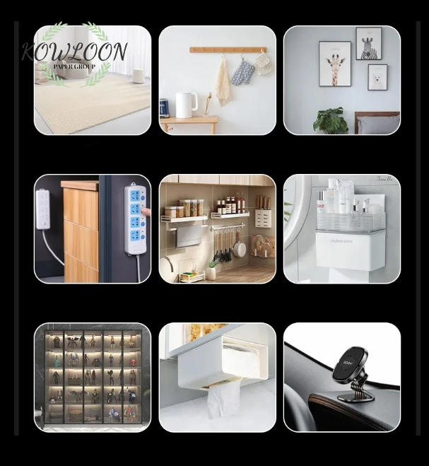 Super waterproof membrane, nanometer double-sided adhesive, heavy-duty transparent, two-sided adhesive installation strip, monster-style adhesive tape