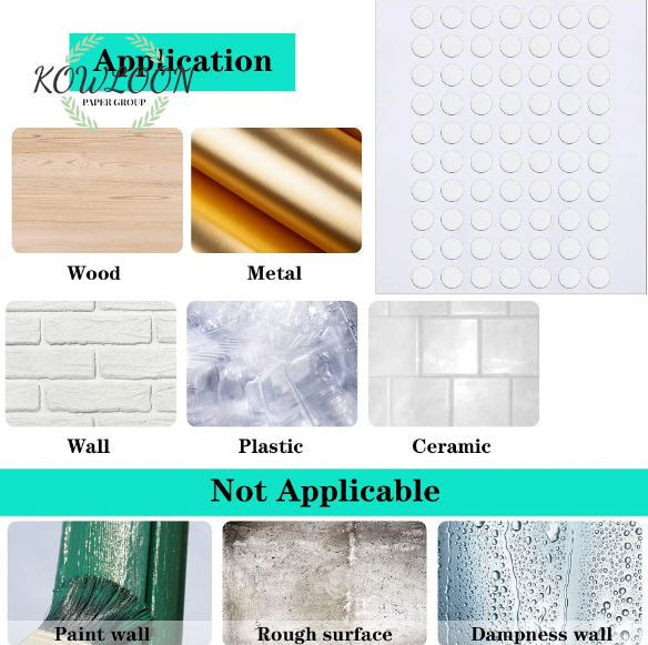 Repeatable Nano Adhesive Dot, Seamless Double-Sided Sticker, Acrylic Adhesive, Nano Tape for Craft Projects