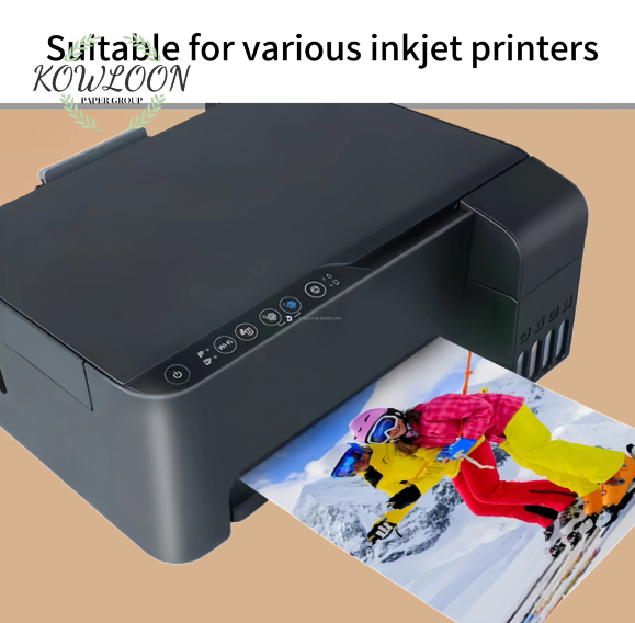 Advanced 260gsm RC gloss A4 4R digital printing inkjet photo paper professional effect