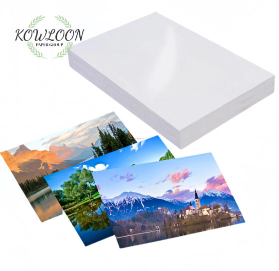 Advanced 260gsm RC gloss A4 4R digital printing inkjet photo paper professional effect