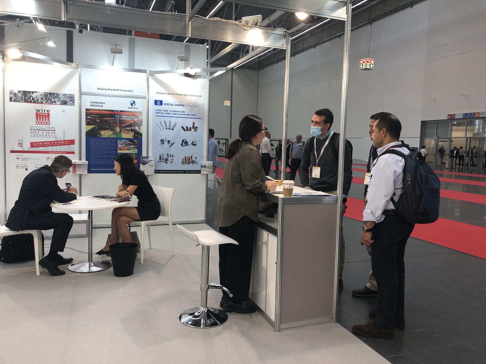 Please visit Tube Duesseldorf 2022 and our booth No. 1A19-10