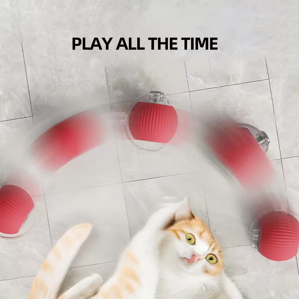 Wholesale Pet Supplier Chargeable Smart Ball Interactive Cat Toy
