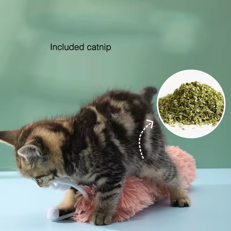 Wholesale Pet Product Catnip Included Cat Plush Toy