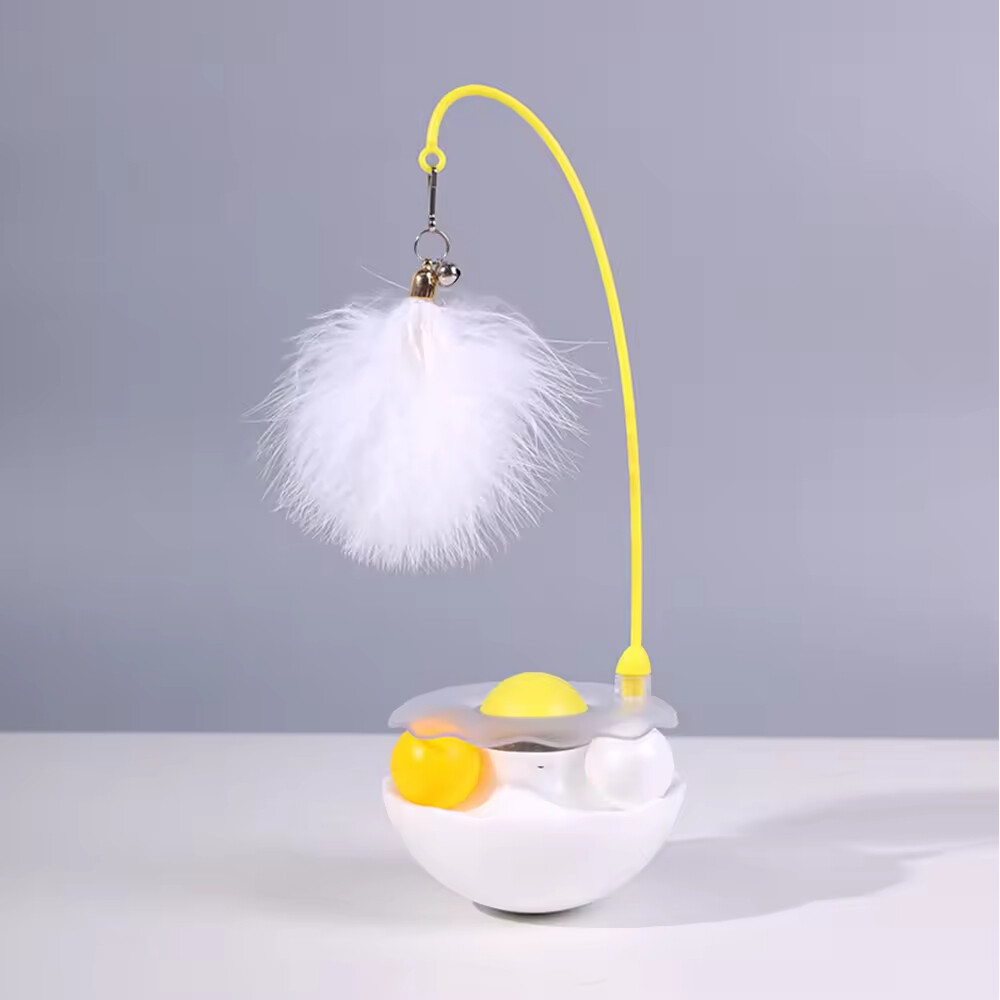 Wholesale Feather Interactive Pet Supplier Cat Tumbler Toy