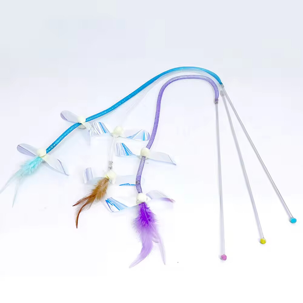 Manufacturer Wholesale Spring Teaser Interactive Cat Toy