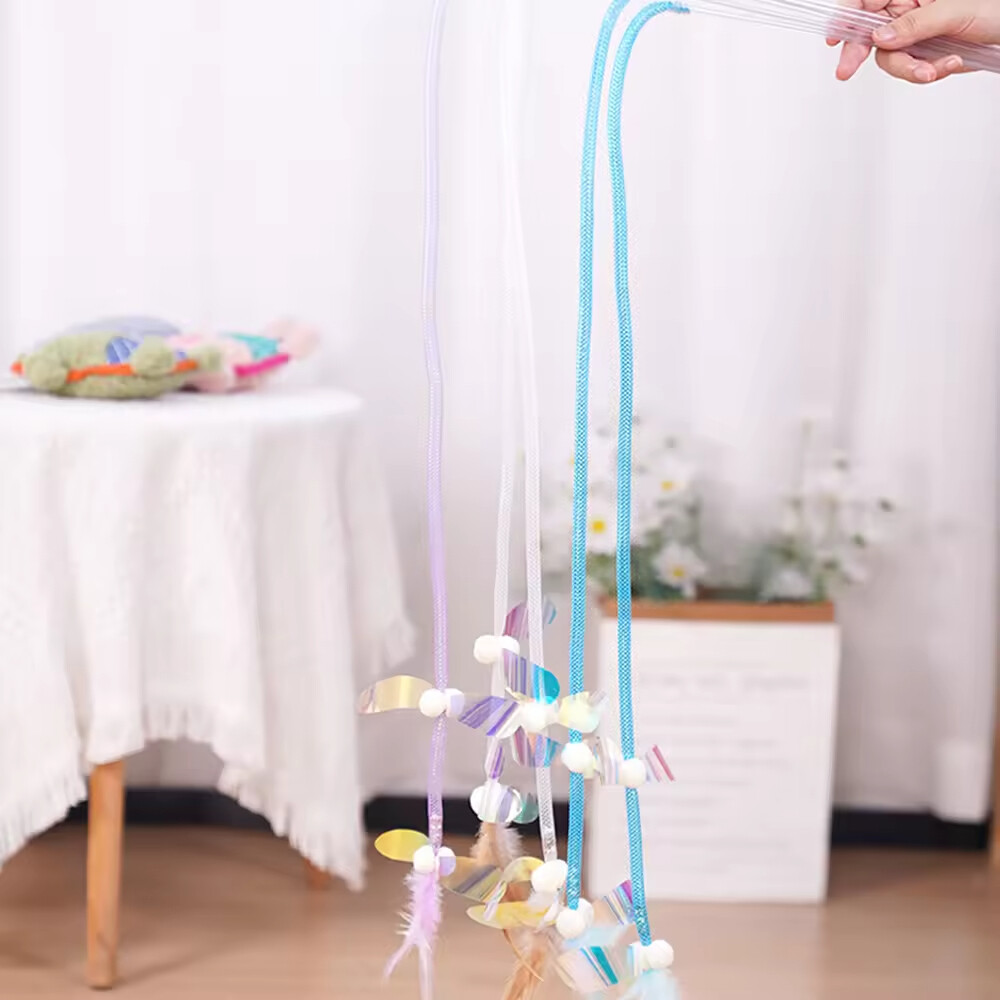 Manufacturer Wholesale Spring Teaser Interactive Cat Toy