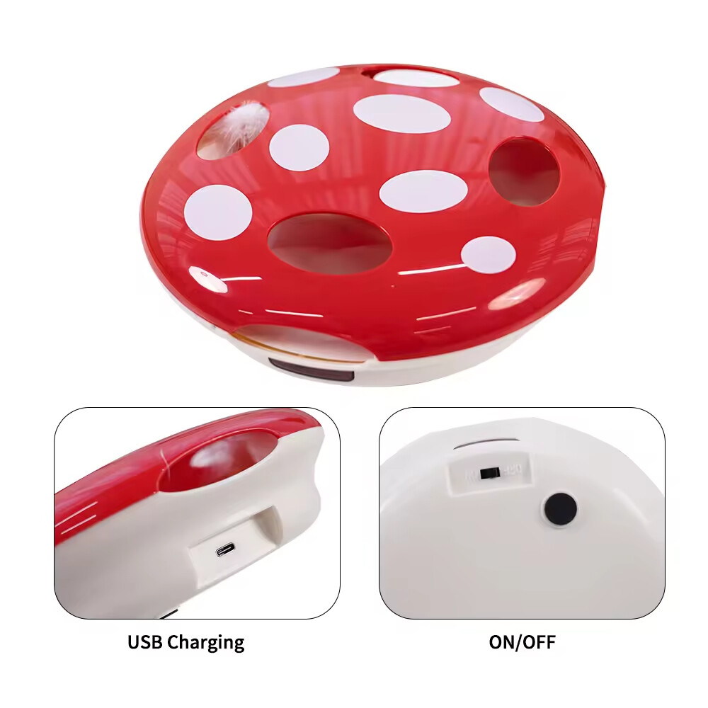 Wholesale Flapping Feather Electric Cat Toy Interactive