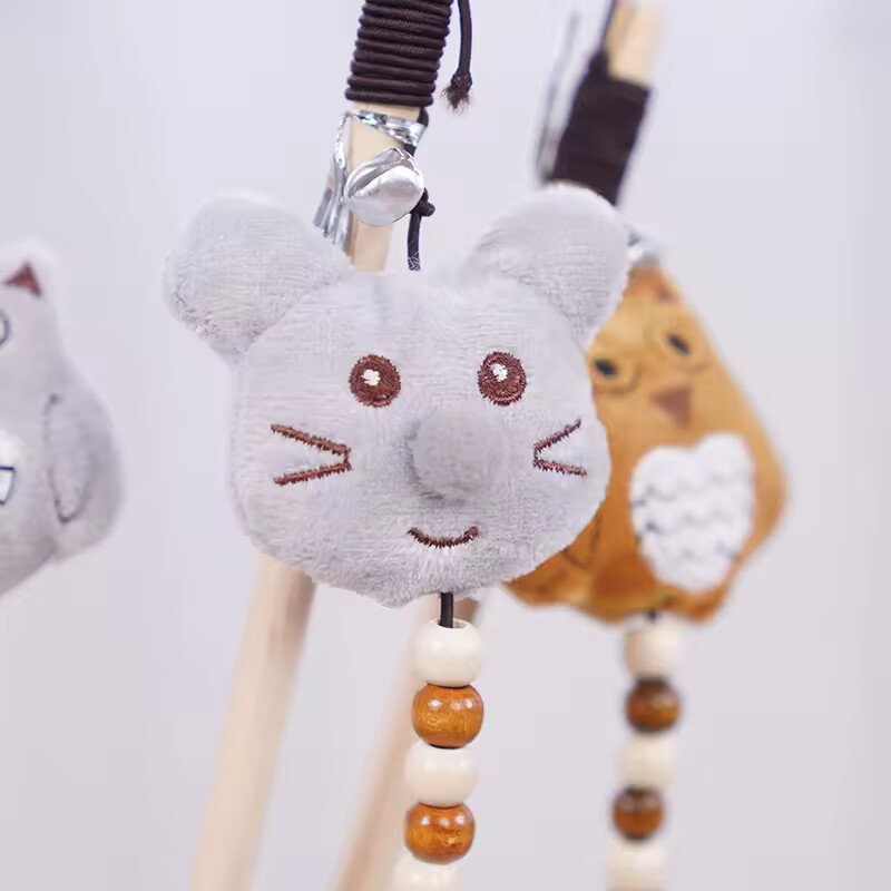 Manufacturer Wholesale Cute Animal Design Cat Teaser Toy