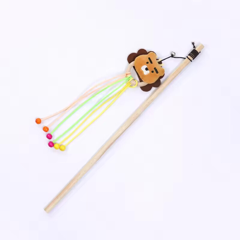 Manufacturer Wholesale Cute Animal Design Cat Teaser Toy