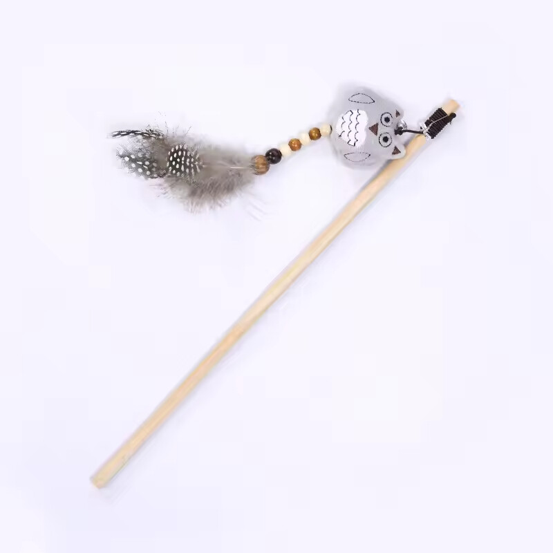 Manufacturer Wholesale Cute Animal Design Cat Teaser Toy