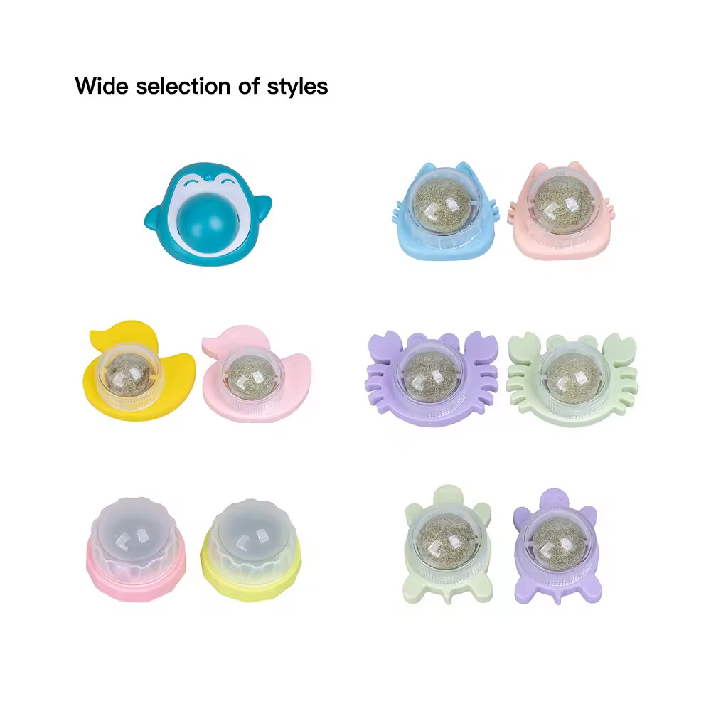 Manufacturer Wholesale Stick on the Wall Self Improvement Cat Catnip Toys