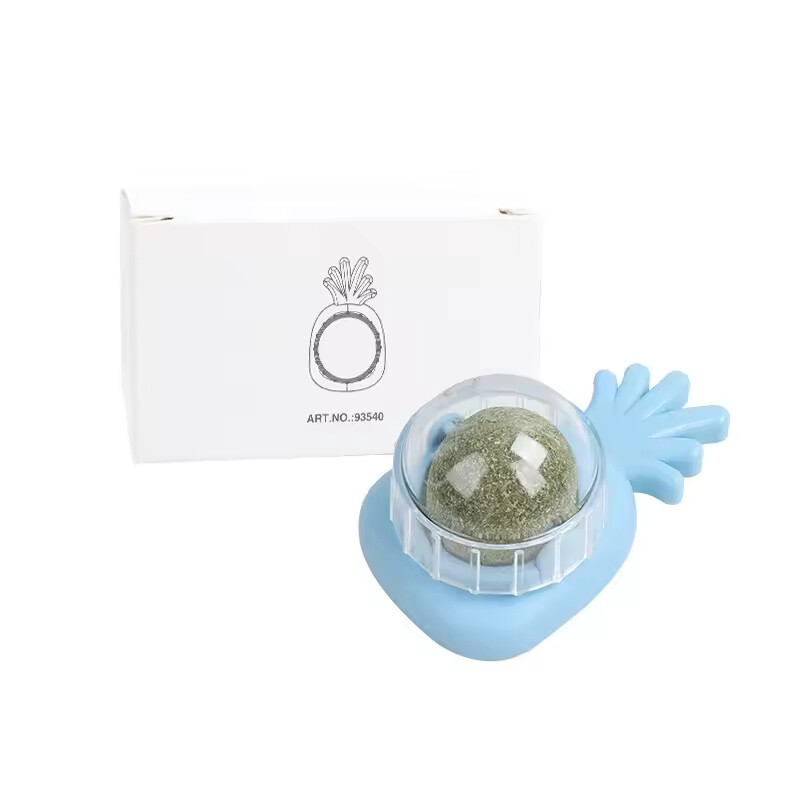 Manufacturer Wholesale Stick on the Wall Self Improvement Cat Catnip Toys