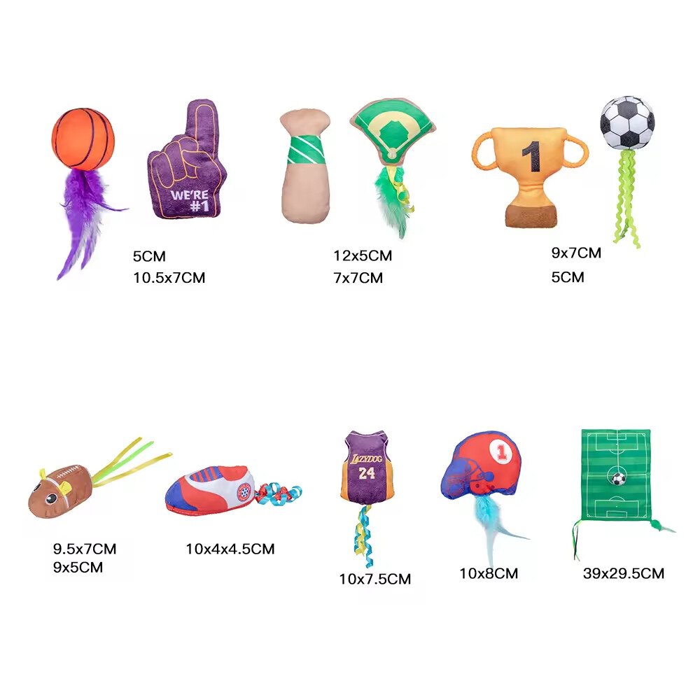 Manufacturer Wholesale Plush Mouse Ball Teaser Cat Toy Interactive