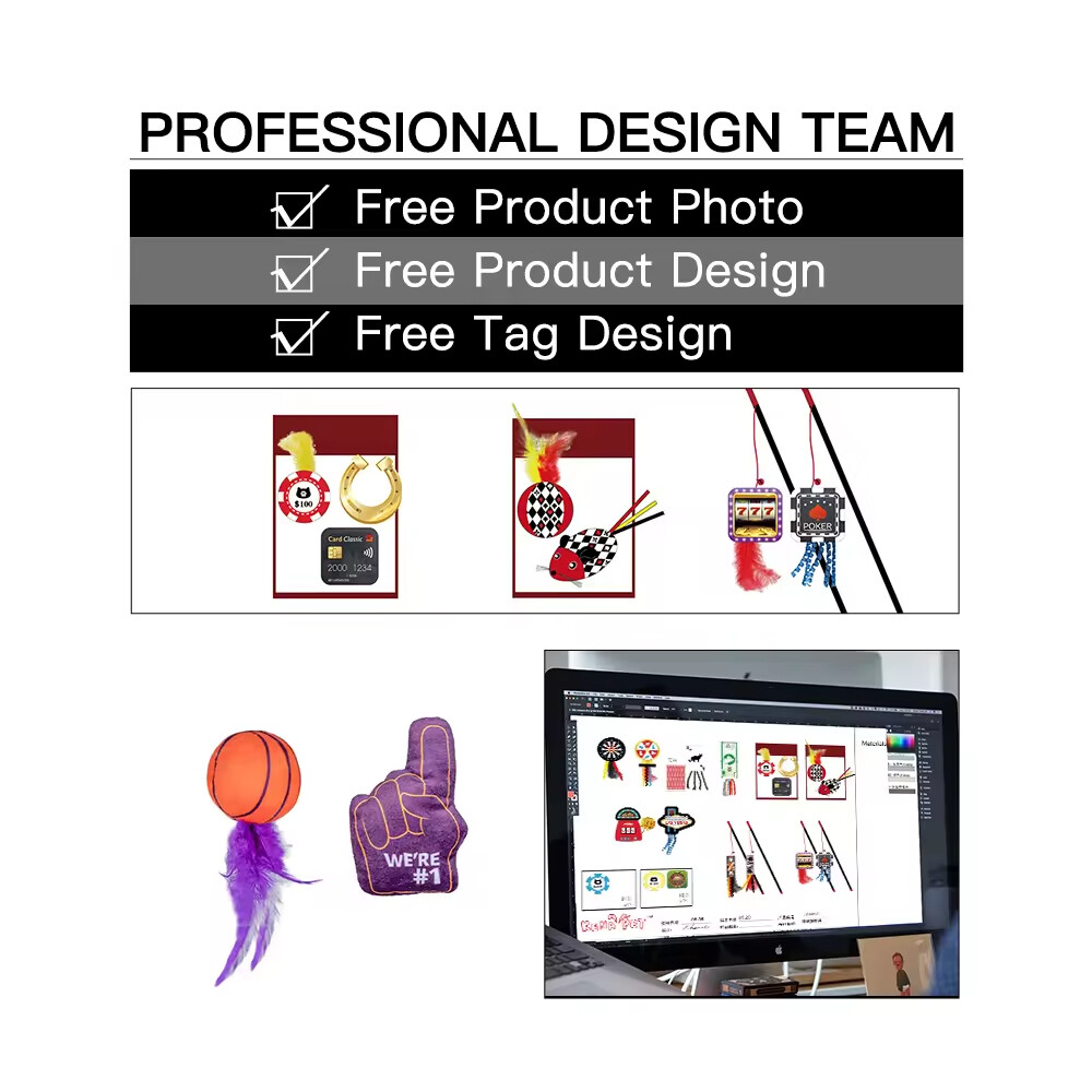 Manufacturer Wholesale Plush Mouse Ball Teaser Cat Toy Interactive