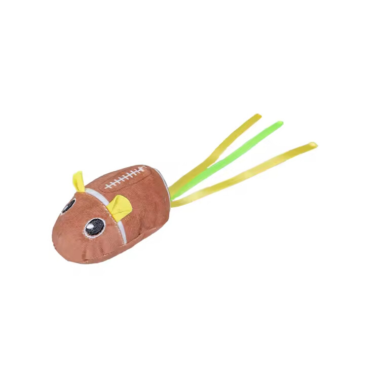 Manufacturer Wholesale Plush Mouse Ball Teaser Cat Toy Interactive