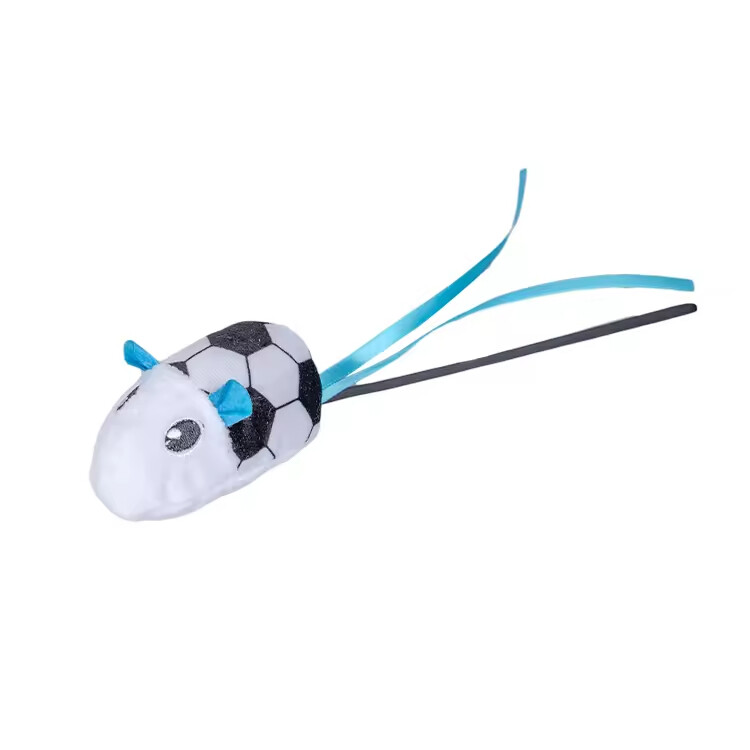 Manufacturer Wholesale Plush Mouse Ball Teaser Cat Toy Interactive