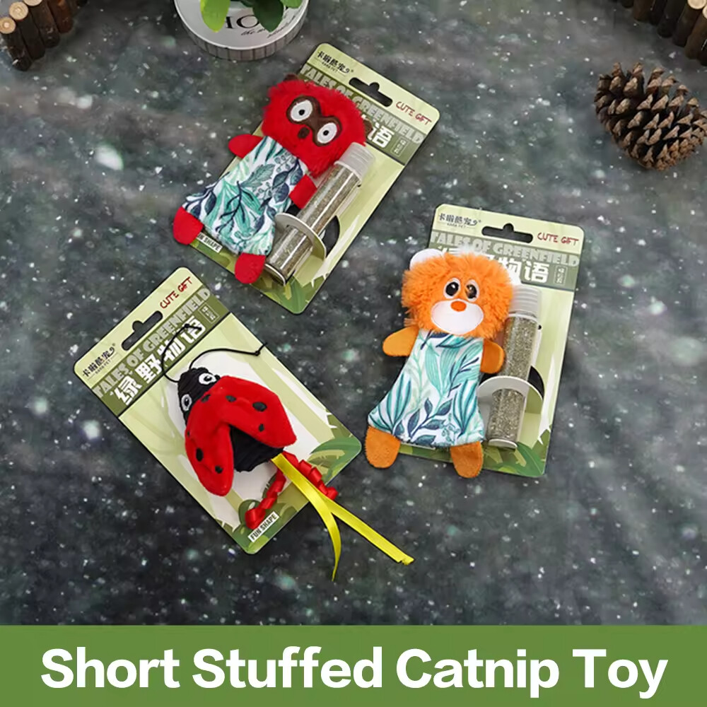 Manufacturer Wholesale Plush Catnip Cat Toy