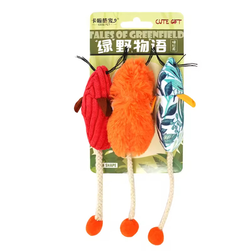 Manufacturer Wholesale Plush Catnip Cat Toy