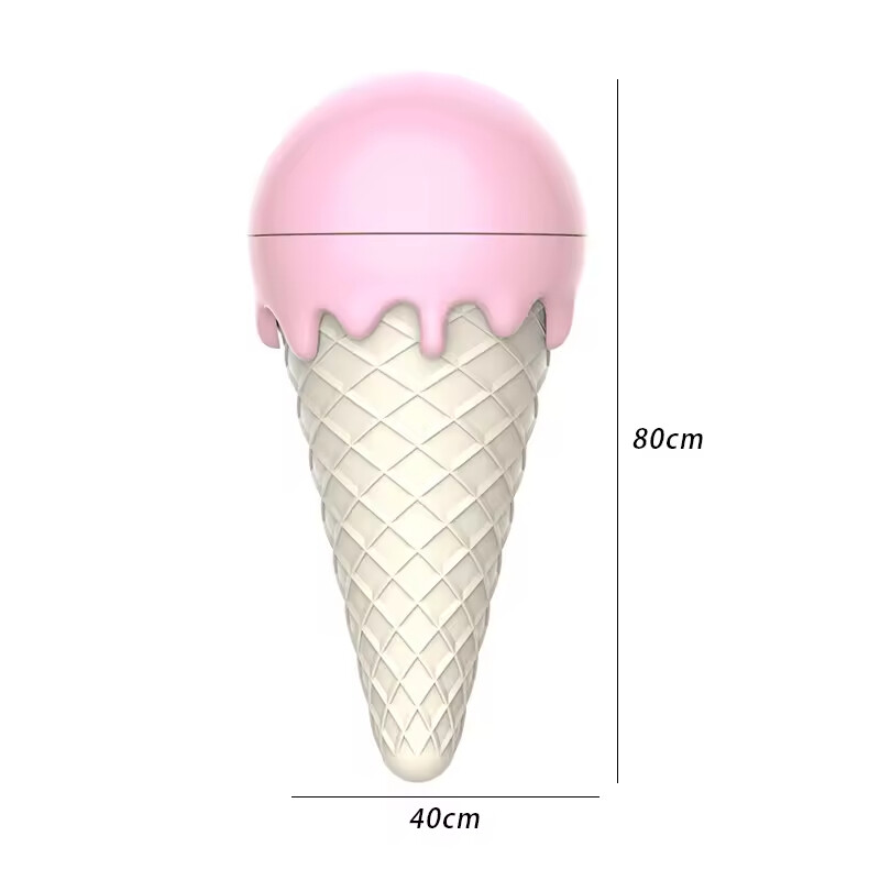 Manufacturer Wholesale Stick on the Wall Ice Cream Design Cat Catnip Toys