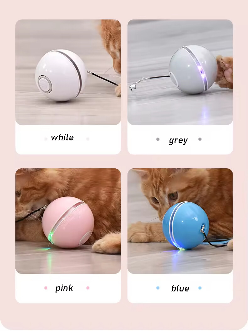 Manufacturer Wholesale Led Smart Cat Laser Ball Toy