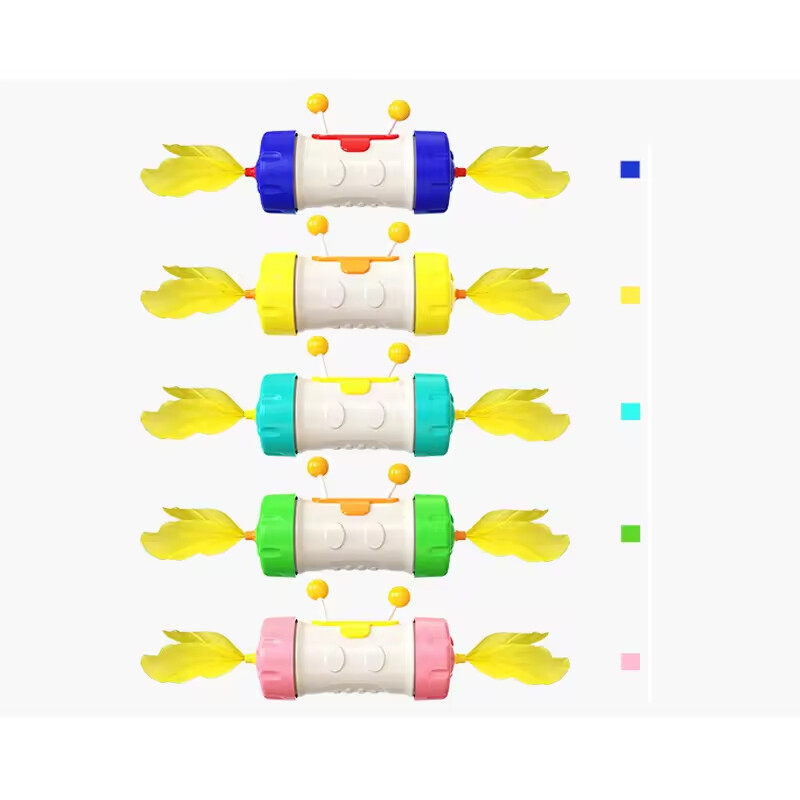 Manufacturer Wholesale Blue Green Yellow pink Smart Cat Wheel Toys