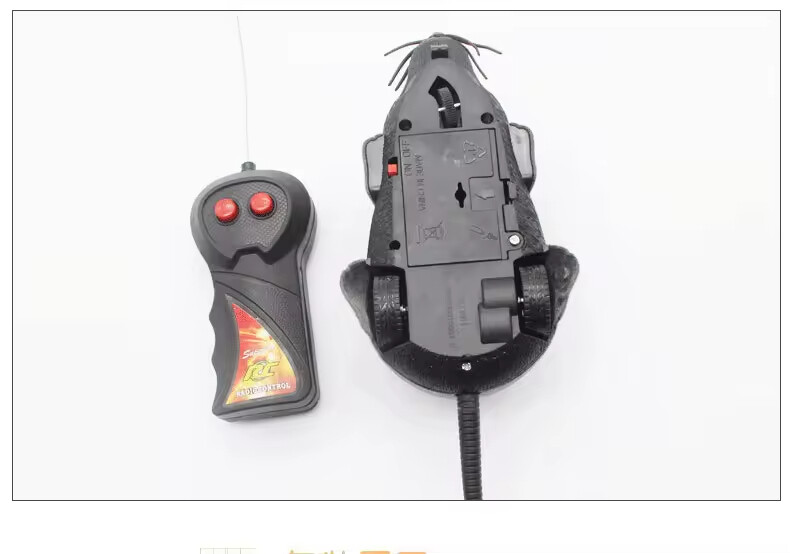 Manufacturer Wholesale Grey Brown Black Remote Control Cat Mouse Toys